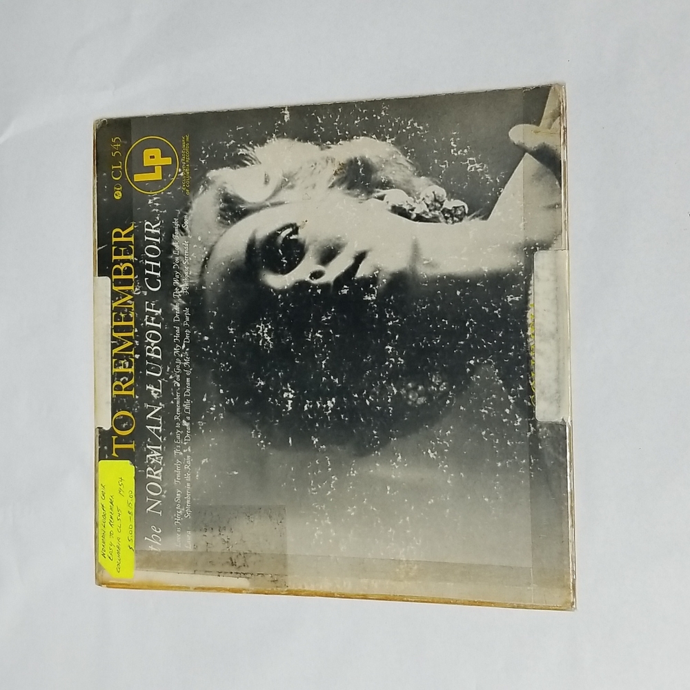 To Remember the Norman Luboff Choir Record Album